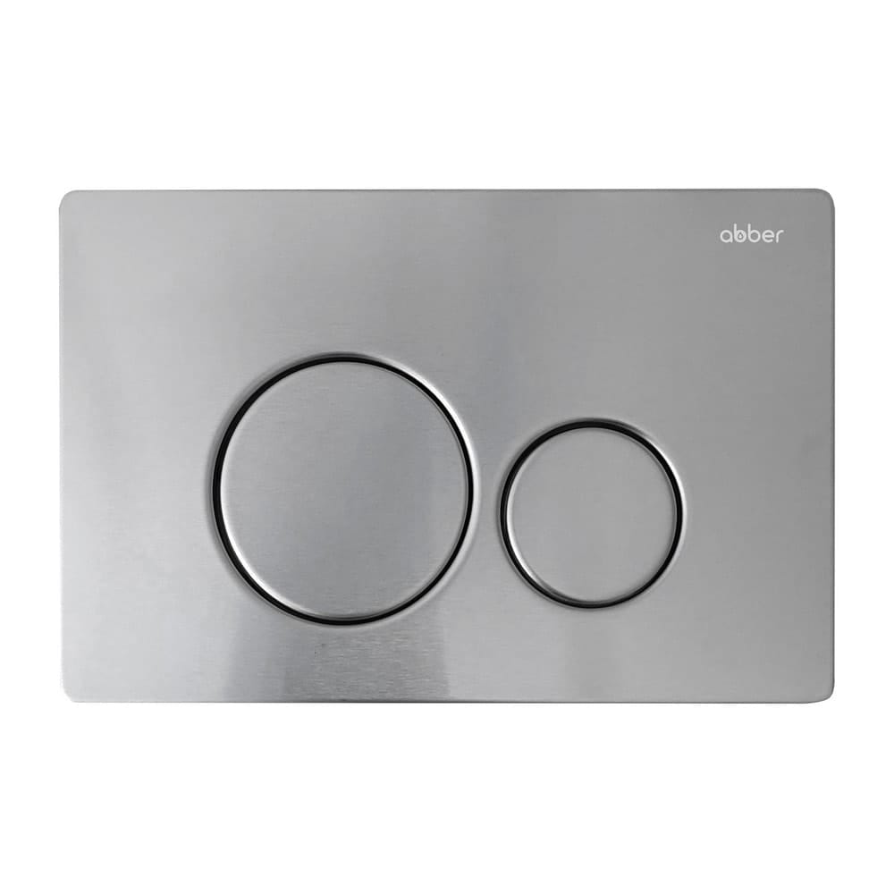 Комплект унитаза с инсталляцией Abber Bequem AC1100T-AC0105-AC0121 с клавишей смыва хром