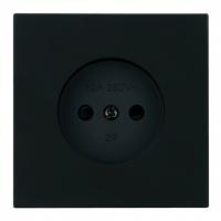 Розетка без заземления и со шторкой Stekker Мия 50453