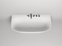 Ванна из искусственного камня Salini Sofia Wall 180x85 102523M