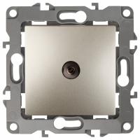 ТВ-розетка проходная без рамки Эра Эра 12 12-3102-04