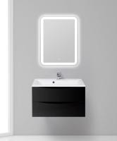 Тумба под раковину Belbagno Marino MARINO-800-2C-SO-NL-P Nero Lucido