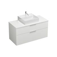 Тумба с раковиной Burgbad Eqio 120 SGUP120F2009GO252C0001*1 белая матовая
