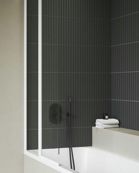 Смеситель для душа Ravak Chrome II CR II 063.20BL.O2 X070467 черный