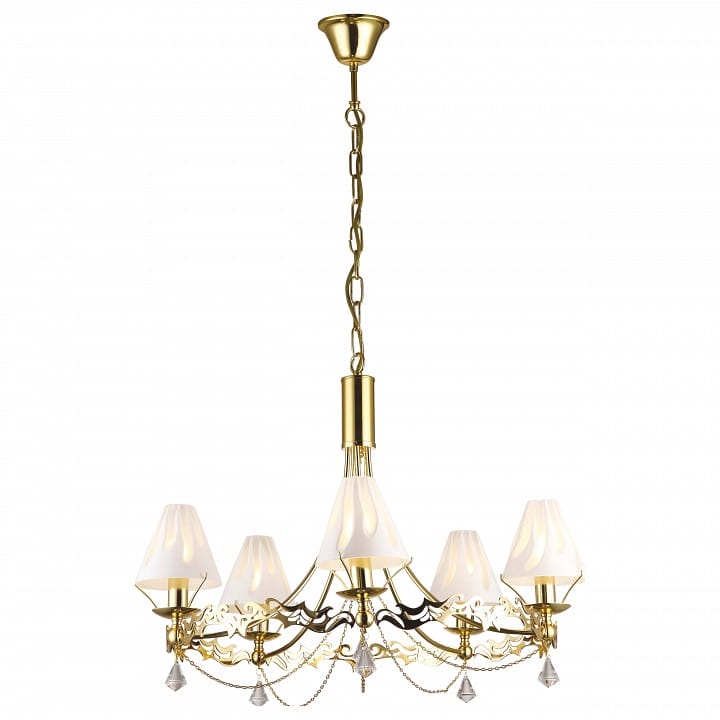 Подвесная люстра Arte Lamp Fuji A1626LM-5GO