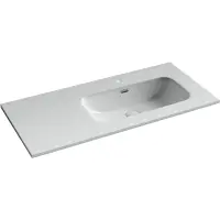 Раковина Ceramica Nova Element CN7003R 101x46,5 см R, накладная, белый