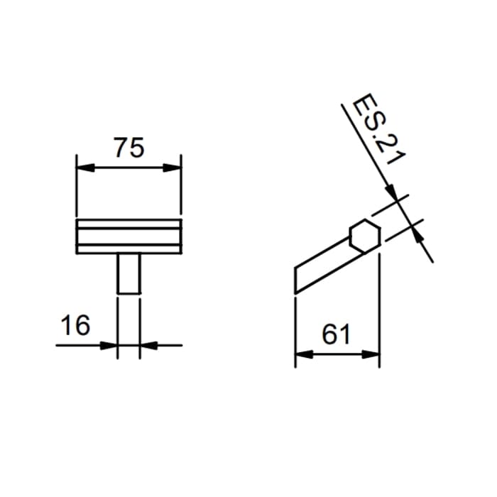 Крючок Fantini Venezia 94 01 7808 золото
