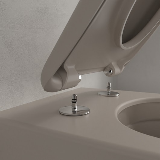 Крышка-сиденье для унитаза Villeroy&Boch Antao 8M67S1AM миндальный