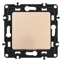 Выключатель одноклавишный без рамки Arte Milano 217 217.30-1.shampan