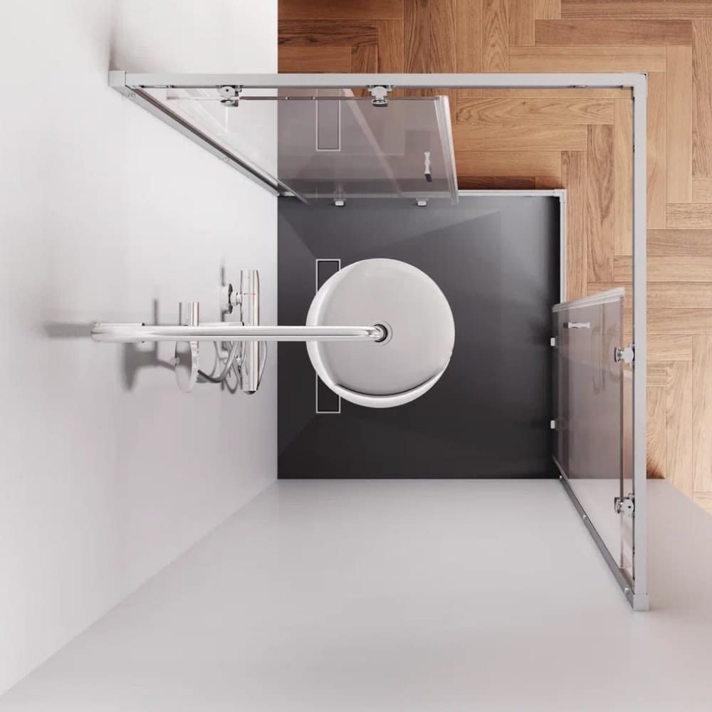 Душевой уголок AM.PM Gem 90x90 W90G-403-9090MT
