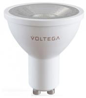 Лампа светодиодная Voltega Софит диммируемый (Sofit dim) GU10 линзованный (Lens) GU10 6Вт 3000K 7251