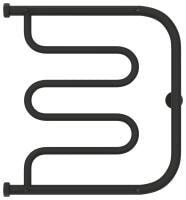Полотенцесушитель водяной Сунержа Лира 2 полки+ 500х500 15-4012-5050 муар темный титан (ре-64)