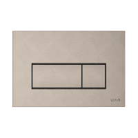 Клавиша смыва Vitra Root Square 740-2395 брашированный никель