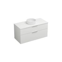 Тумба с раковиной Burgbad Eqio 120 SGUM120F2009GO252C0001*0 белая матовая