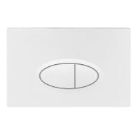 Кнопка смыва BelBagno BB052BL белая глянцевая