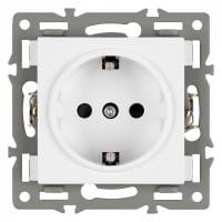 Розетка с заземлением и со шторкой, без рамки Arlight SCT 043730