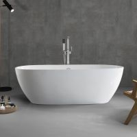 Акриловая ванна Abber 180x80 AB9263-1.8 белая глянцевая