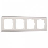 Рамка на 4 поста Werkel Stream (перламутровый) W0042113