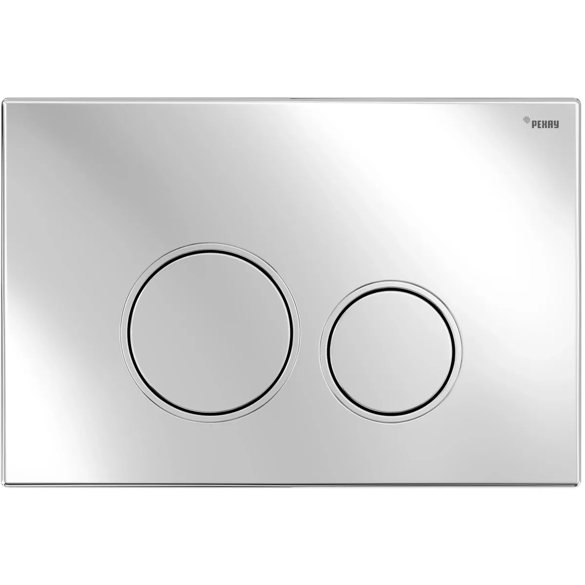 Инсталляция для унитаза Рехау Nova Orb 001 19101061001 с кнопкой смыва, хром
