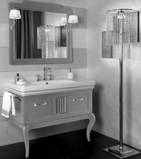 Зеркало Eurodesign Bridge CB-SP95 Avorio Satinato/золото