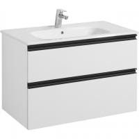 Тумба под раковину Roca Domi 80 A857459806 белый глянец