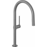 Смеситель для кухни Kludi Reef 50851N275 брашированный черный