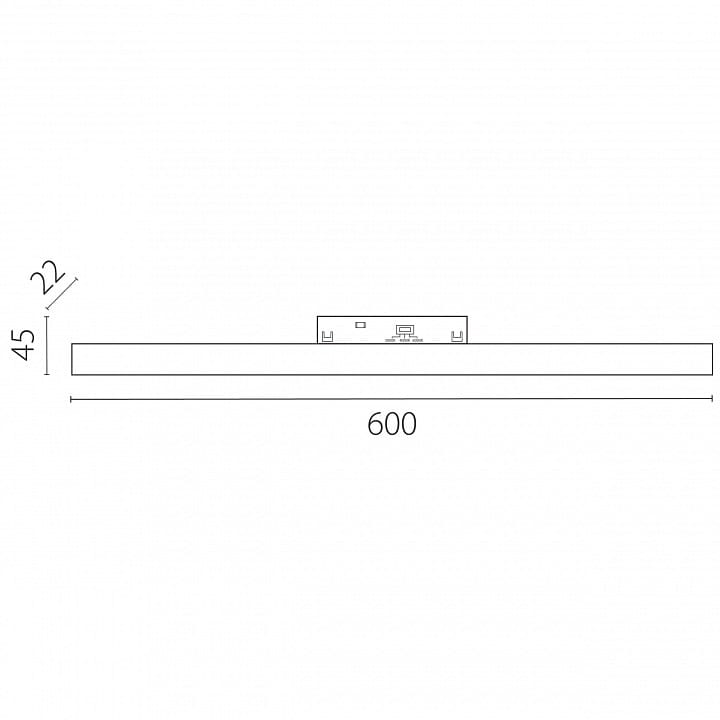 Накладной светильник Lightstar Uno CCT 269607CCT