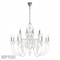 Подвесная люстра iLamp Lady 88003-10+5 WH