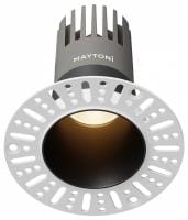 Встраиваемый светильник Maytoni Technical Омут DL120-10W-3K-TRS-B