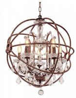 Подвесная люстра Loft it Foucaults Orb Crystal LOFT1897/6