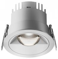 Встраиваемый светильник Maytoni Technical  DL100-12W2.7-3-4K-RD-W