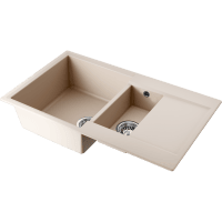Кухонная мойка Omoikiri Daisen 86-2 4993478 бежевая