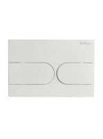 Кнопка смыва BelBagno BB-11-BL, белый глянец