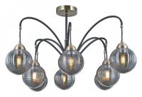 Люстра на штанге ILLUMICO IL0433-8PSQ-79 BK AB