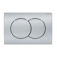 Клавиша смыва Geberit Delta 01 115.107.46.1 матовый хром