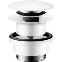 Набор для слива push-open для раковины и биде hansgrohe 50100700 матовый белый