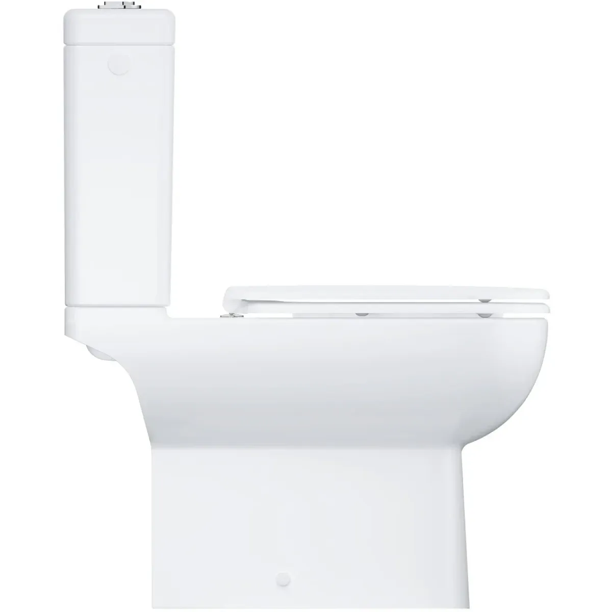 Унитаз-компакт Grohe Start Edge 39814000 безободковый, с сиденьем микролифт, альпийский белый