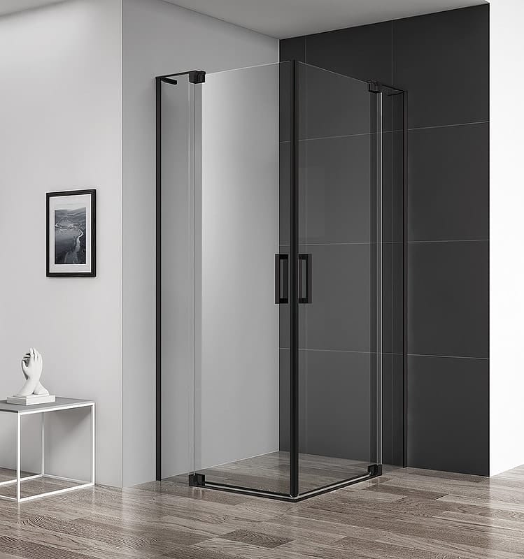 Душевой уголок Cezares Slider 90x100 SLIDER-AH-2-80/90-90/100-C-NERO