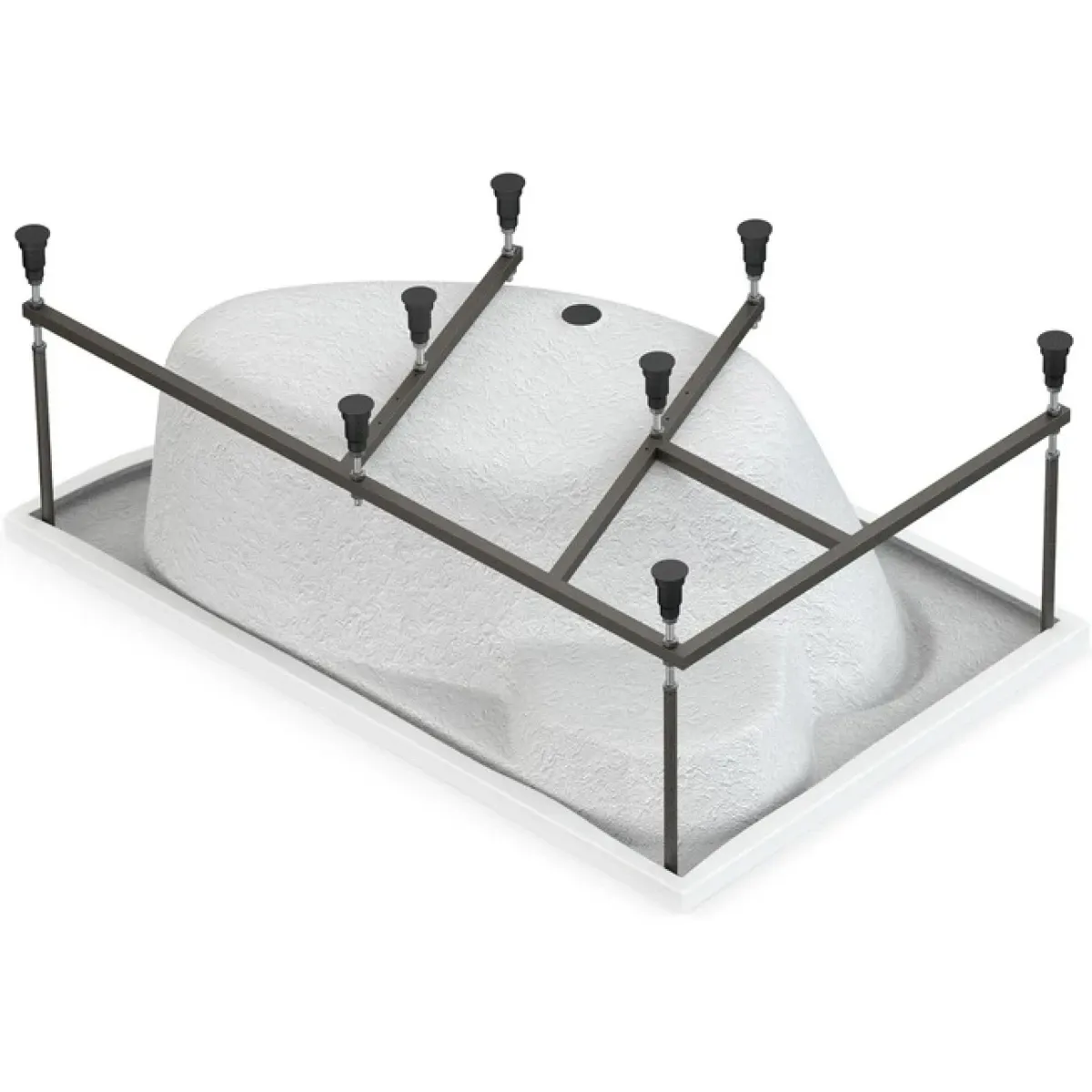Акриловая ванна 153x100 см L Cersanit Kaliope WA-KALIOPE*153-L