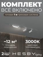 Комплект трековый Hesby Lighting Skylite №5 HSBL_kompl_S005_VI1W3K