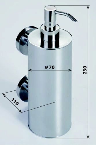 Дозатор мыла Bemeta Omega 104109032