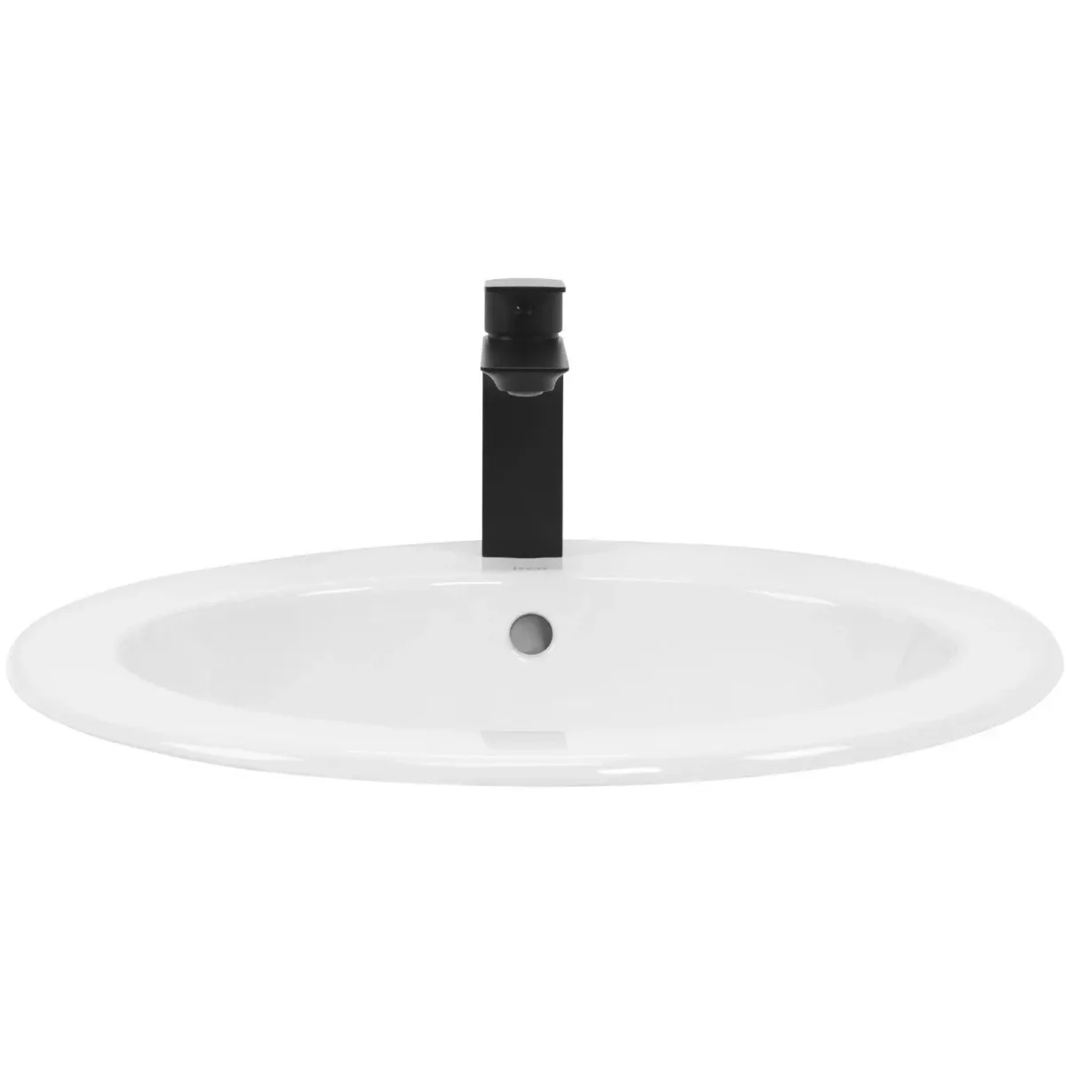 Раковина Rea Dalia REA-U4122 51,5x46 см, встраиваемая сверху, белый