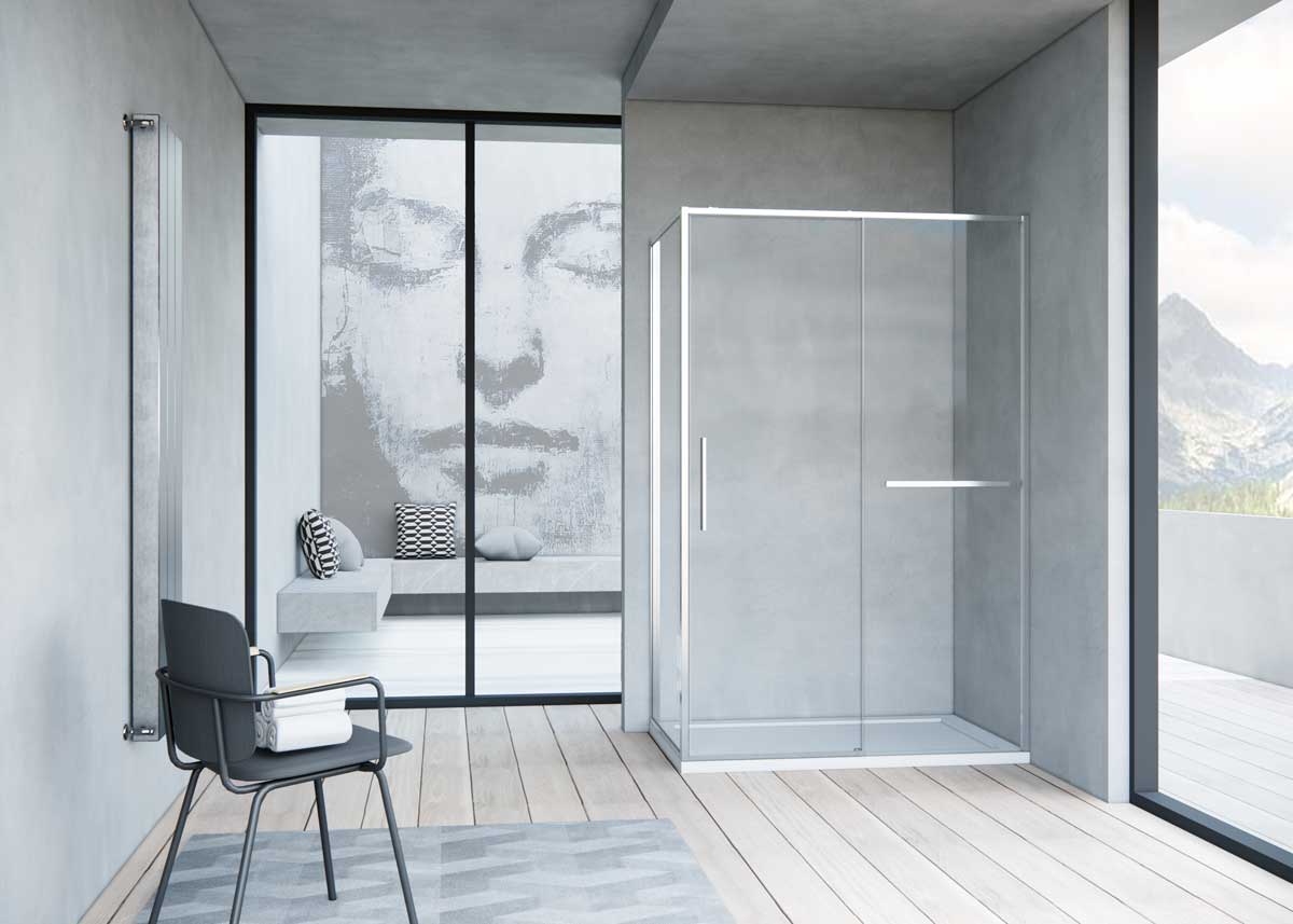 Душевой уголок Vincea Slim Soft 130x90 VSR-1SS9013CL хром