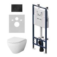 Унитаз с инсталляцией AM.PM Spirit V2.0 IS100138.701700 с крышкой-сиденьем