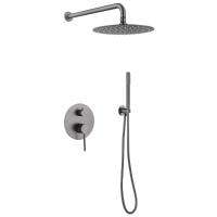 Душевой комплект Abber Emotion AF8818NG никель