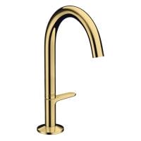Смеситель для раковины Axor One 48020990 шлифованное золото