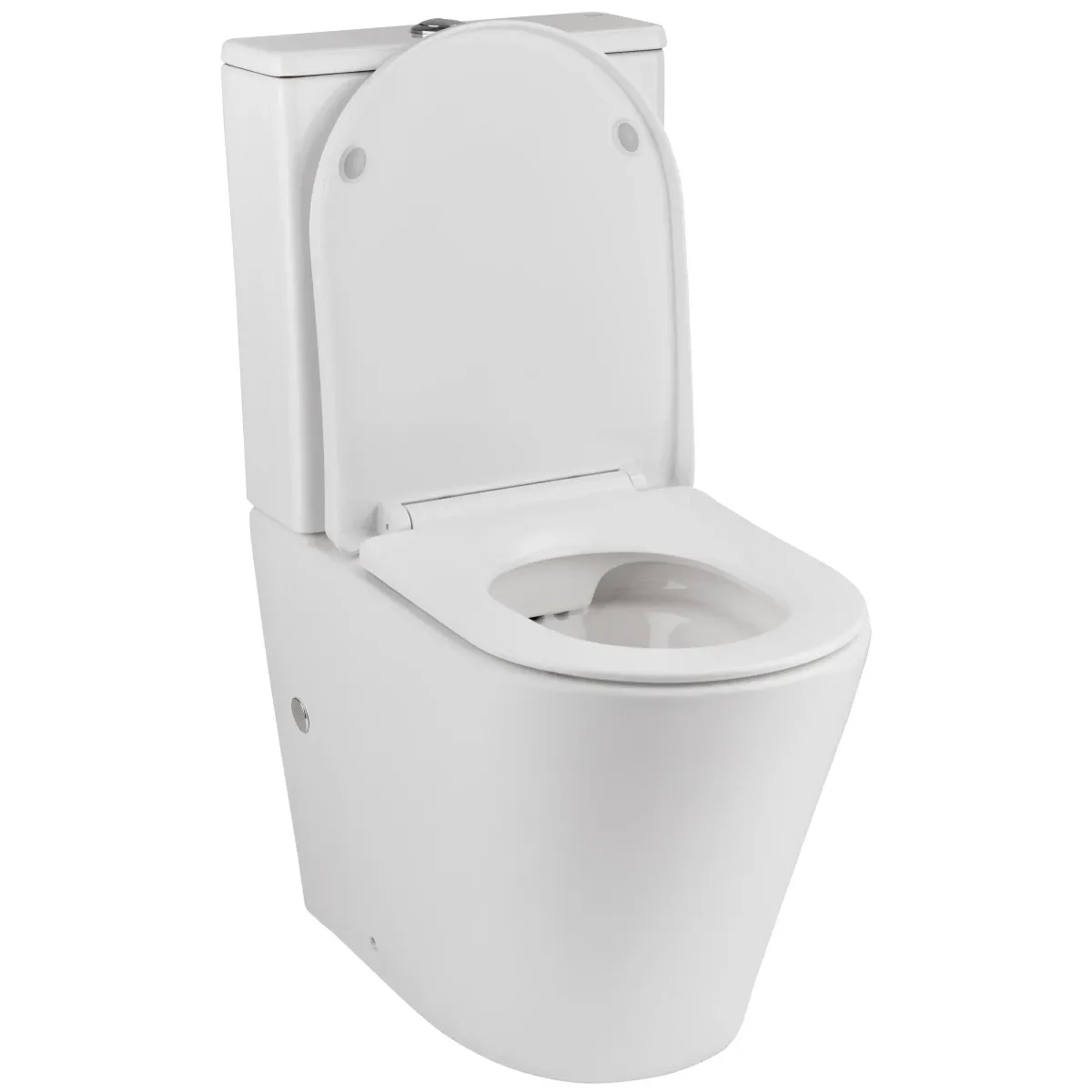 Унитаз-компакт Teka Nexos 117330000 безободковый, с сиденьем микролифт, белый