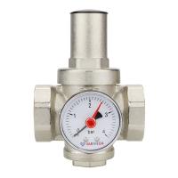 Редуктор давления VARMEGA 1/2", PN25, поршневой, с присоединением к манометру, VM12701