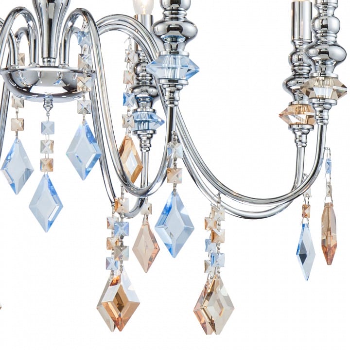 Подвесная люстра Lucia Tucci Maya MAYA 4450.8 chrome