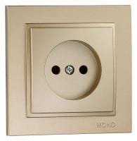 Розетка без заземления Mono Electric Despina 102-222222-116