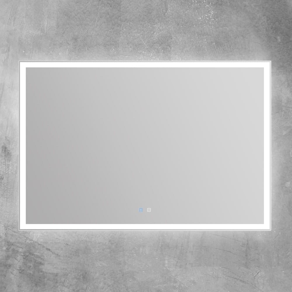 Зеркало BelBagno SPC-GRT-1200-800-LED-TCH-SND голосовым управлением и подогревом